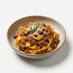 Pappardelle ragù di cinghiale