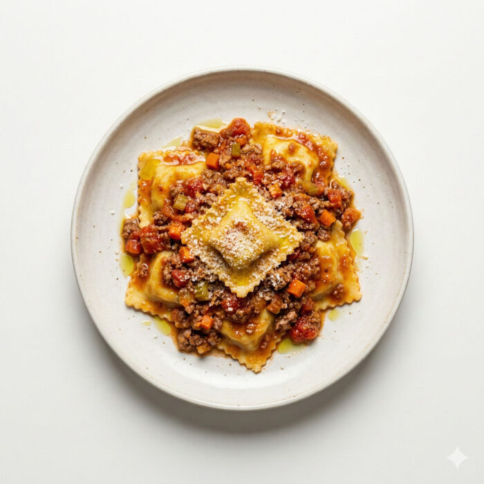Lamb Rague Ravioli RAVIOLI AL RAGU' - Sapori della Nonna